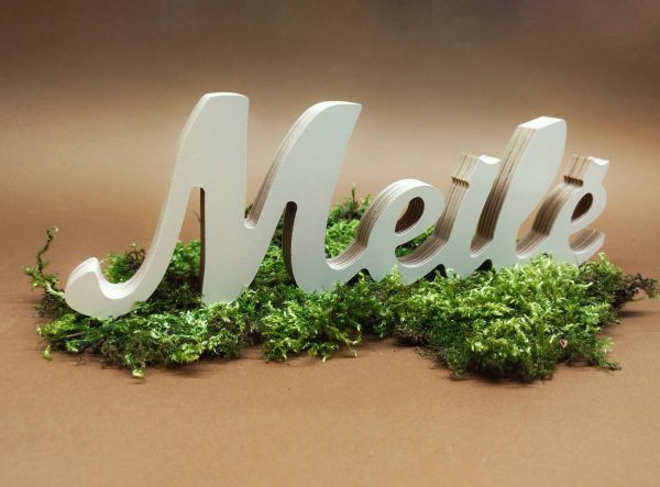 Medinis pastatomas užrašas "Meilė" - Image 3